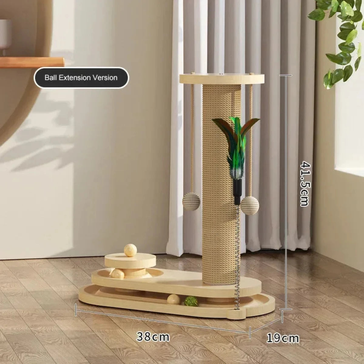 Houten Krabpaal Nala