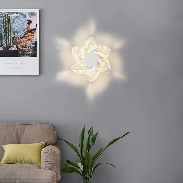 Sneeuwbloem Wandlamp