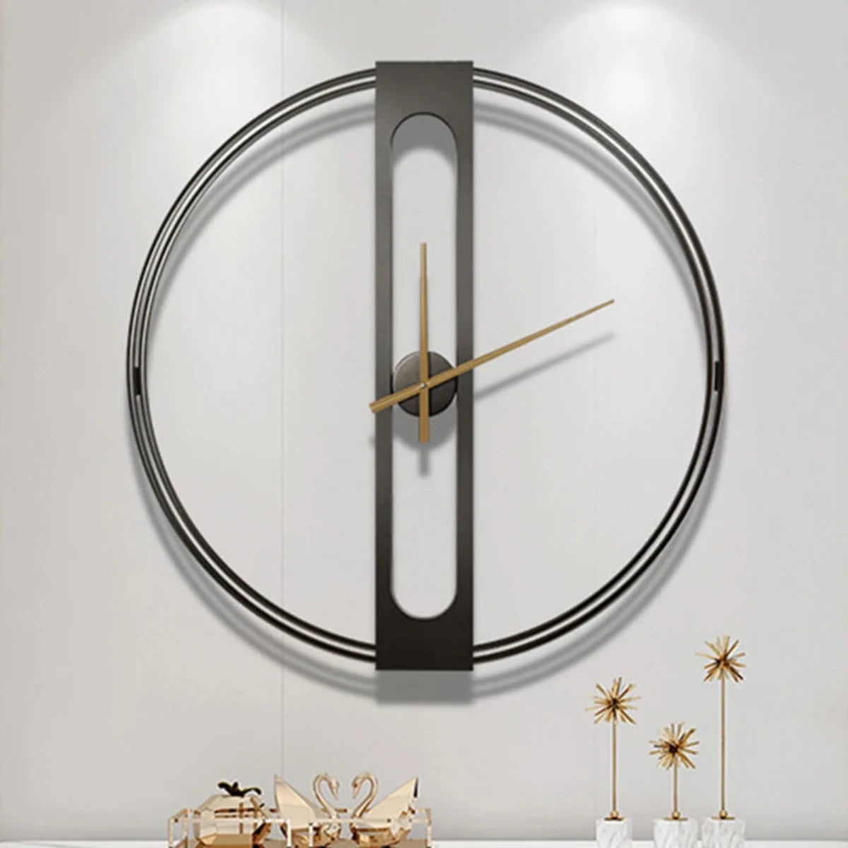 Elegant Metaal Wandklok Lois