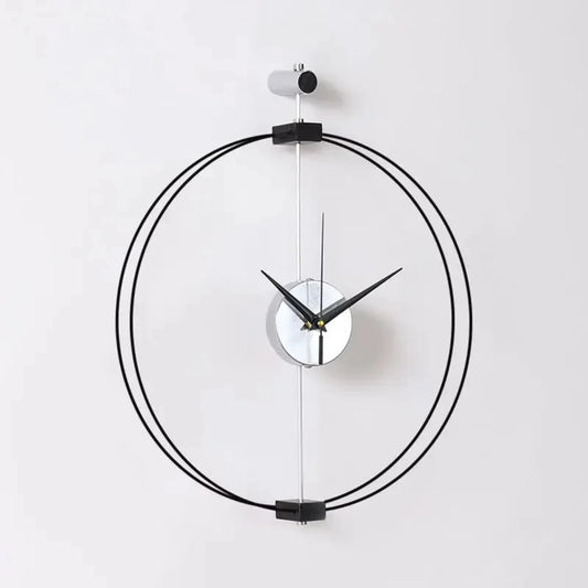 Stevig Koolstofstaal Wandklok Fay