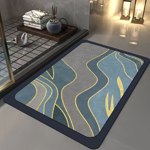 Stijlvolle Geometrische Badmat