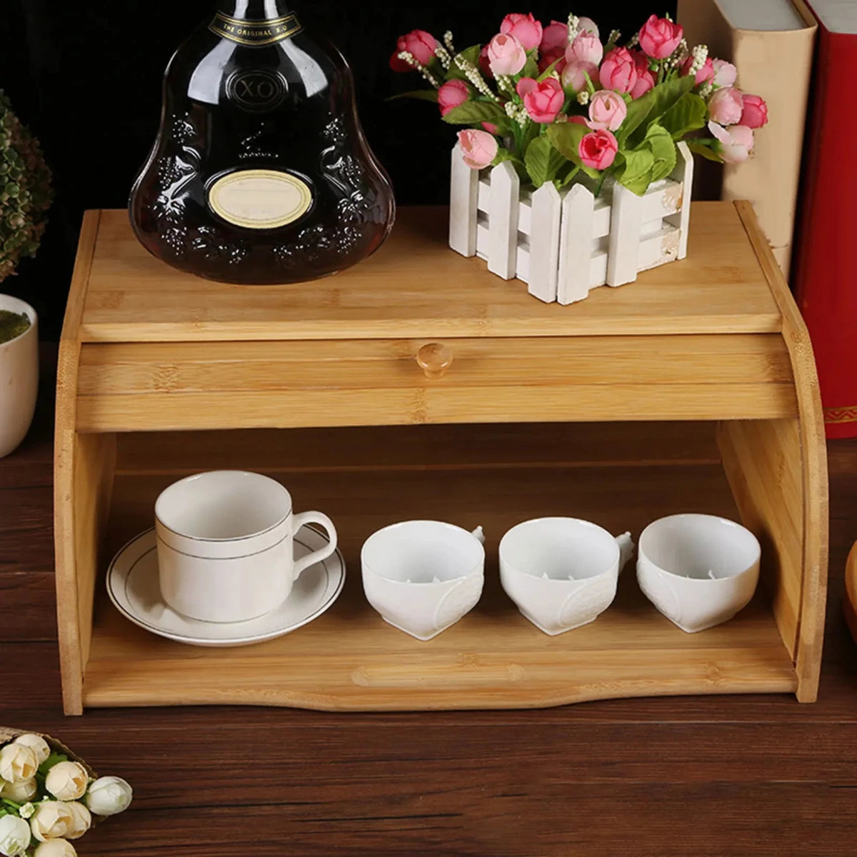 Houten Brooddoos Bijoux