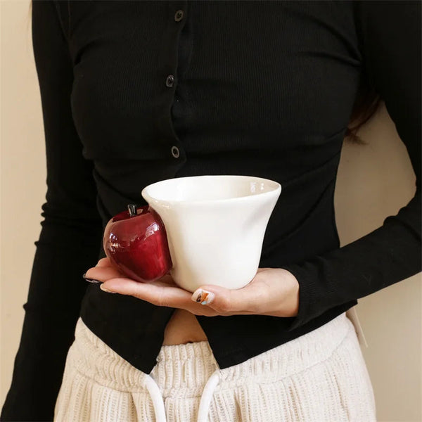 Banaan Appel 3D Handgreep Mok