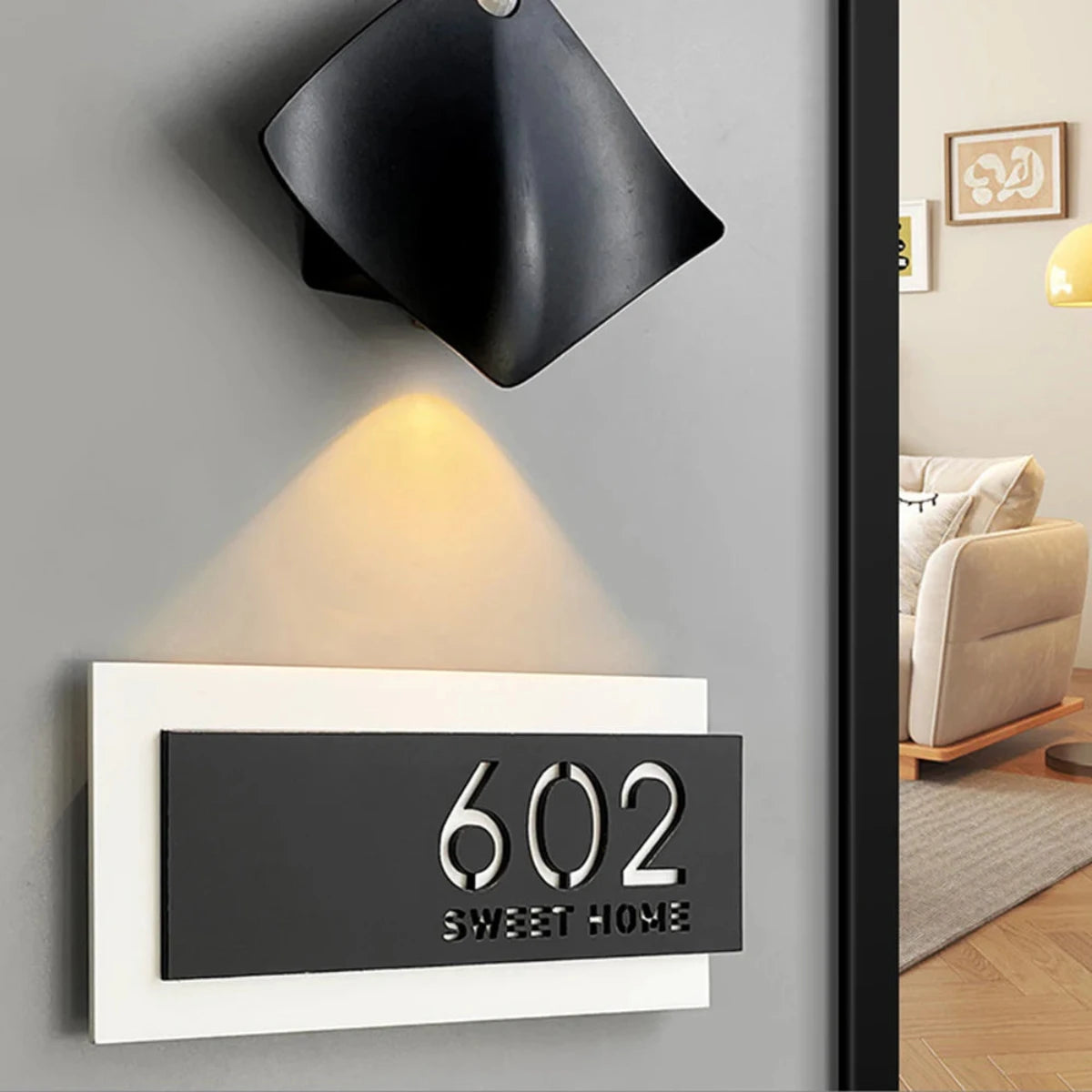 Weerbestendig Huisnummerbordje Fien