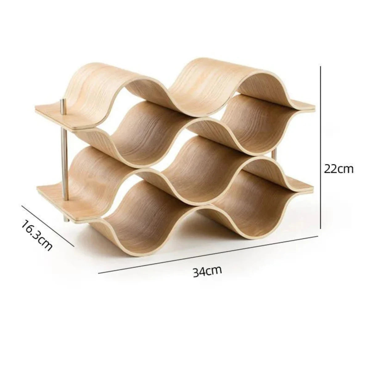 Ruimtebesparend Wijnrek Aya