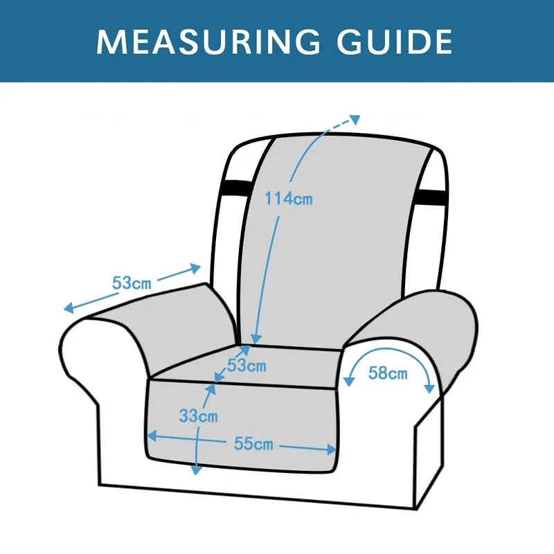 Comfortabele Recliner Beschermhoes