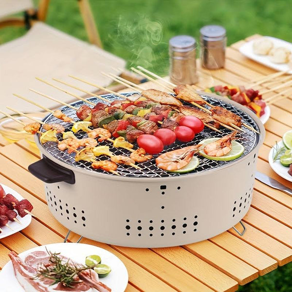 Rookvrije Draagbare Grill