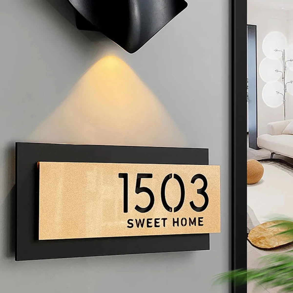 Weerbestendig Huisnummerbordje Fien