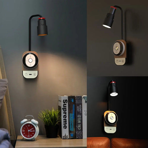 Flexibele LED Leeslamp – Magnetisch Nachtlampje voor Nachtkastje & Studie