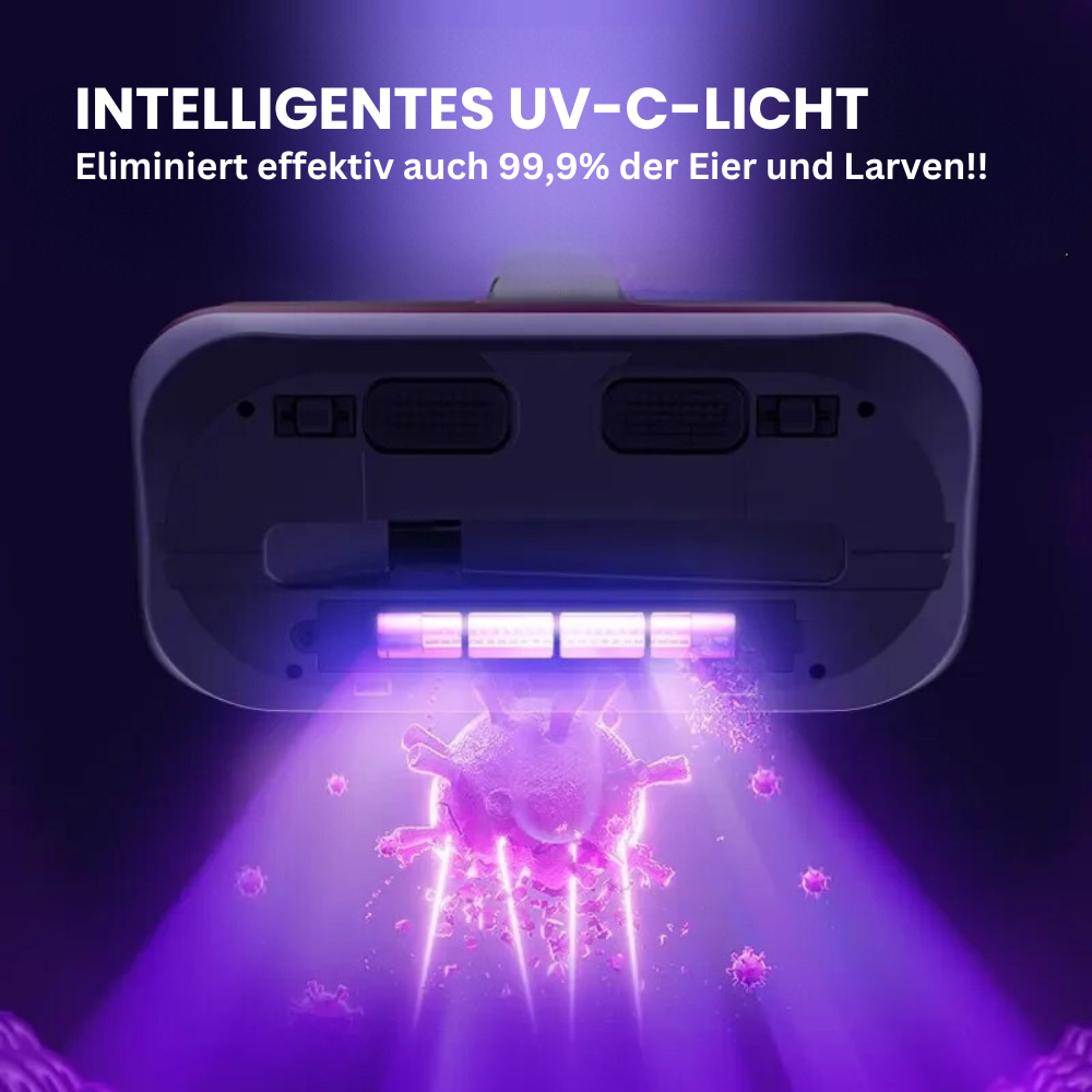 Snoerloze handstofzuiger UV-stofmijtverwijderaar