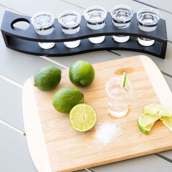 Shotglas met zware basis