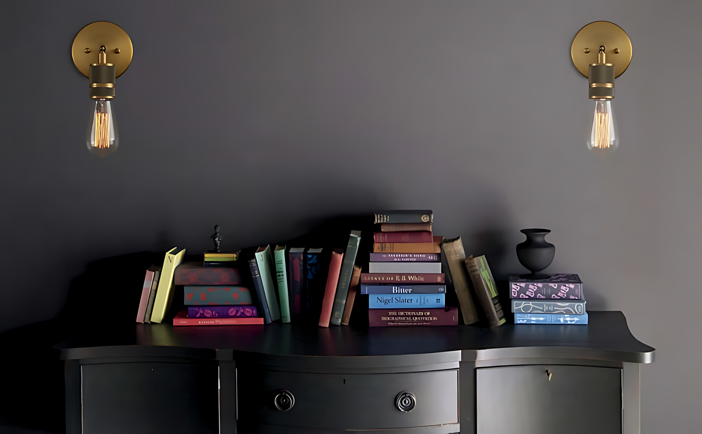 1-lichts Wandlamp Industrieel Antiek Messing Afgewerkt