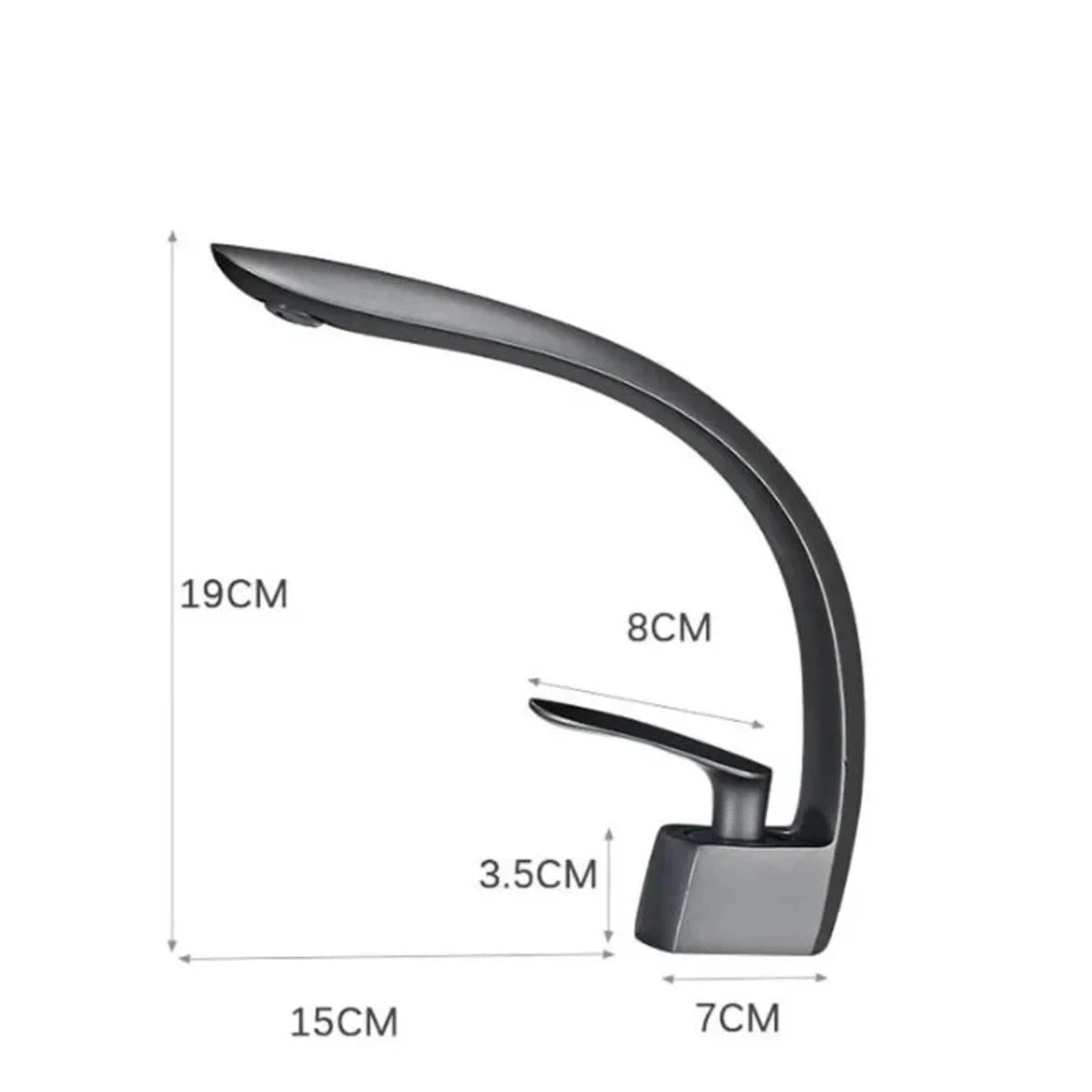 Messing Wastafelkraan Lio