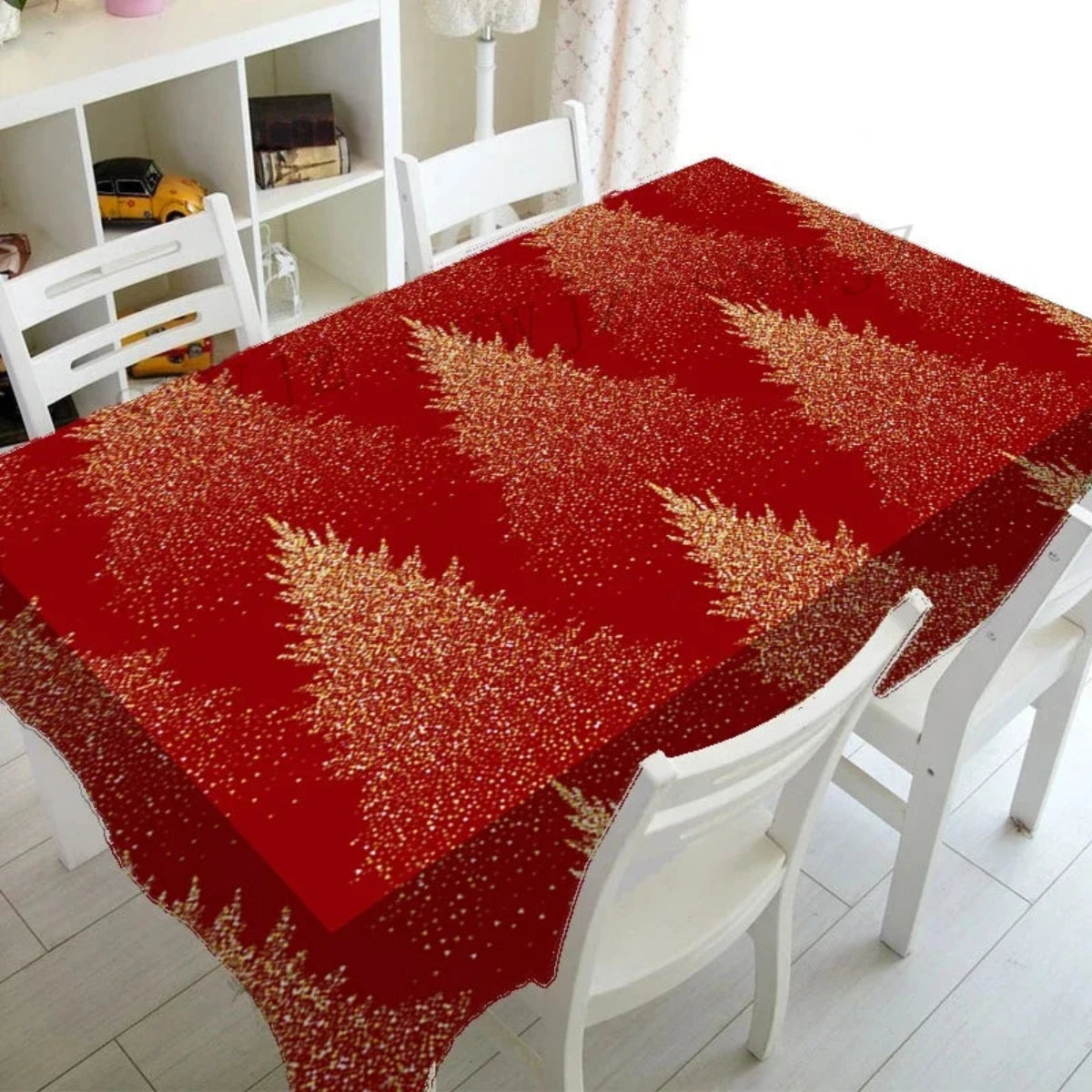 Kersttafelkleed Merry Waterdicht