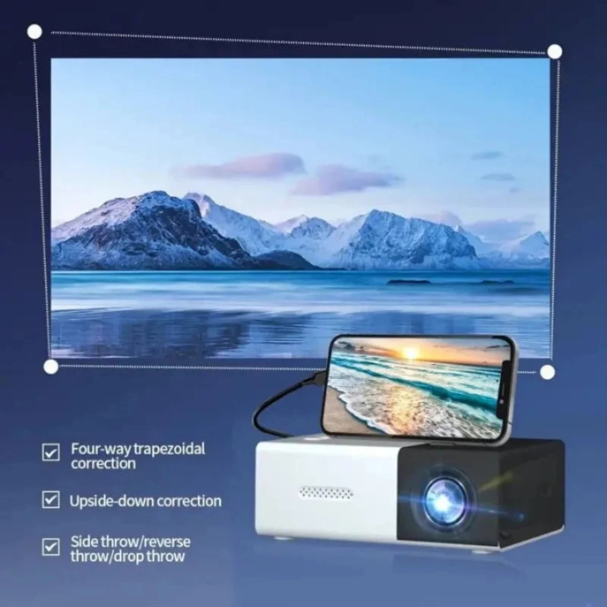 Draagbare Projector Maxen