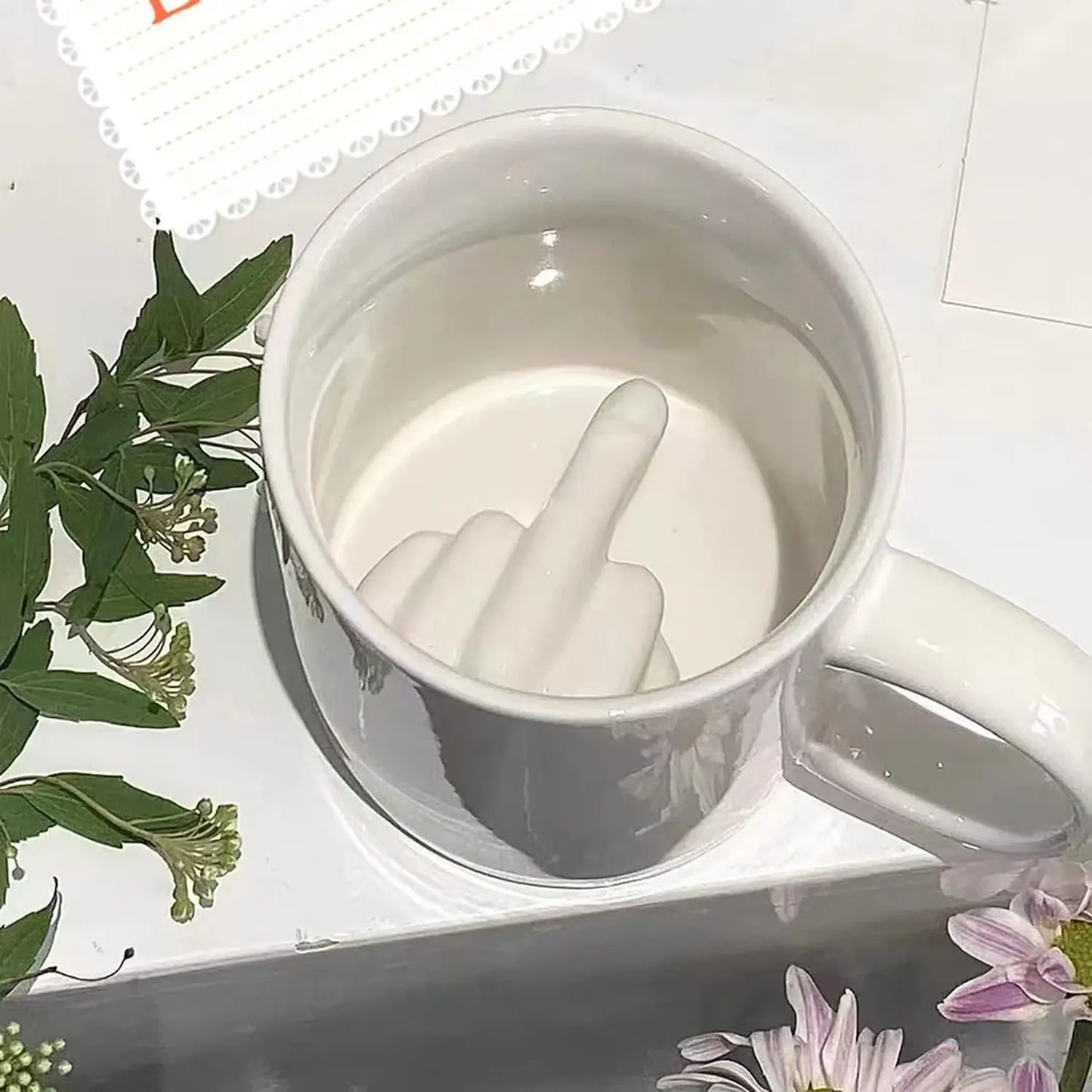 Middenvinger Verrassingsmok