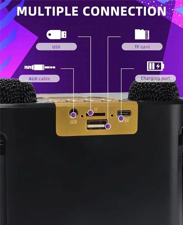 Draagbare Karaoke Boombox