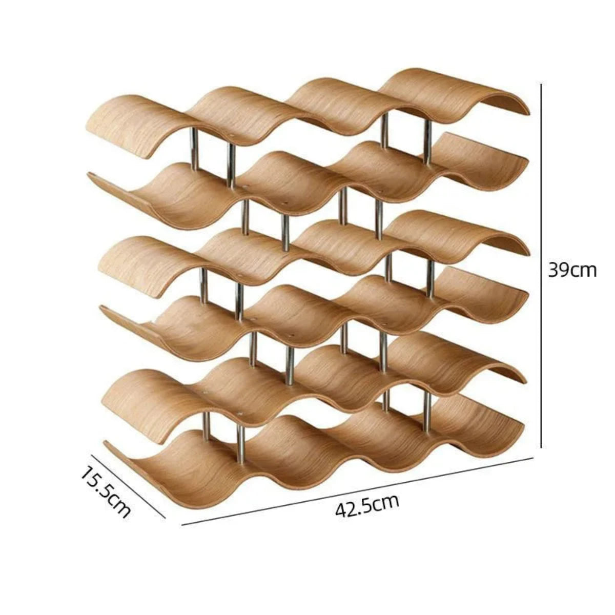 Ruimtebesparend Wijnrek Aya