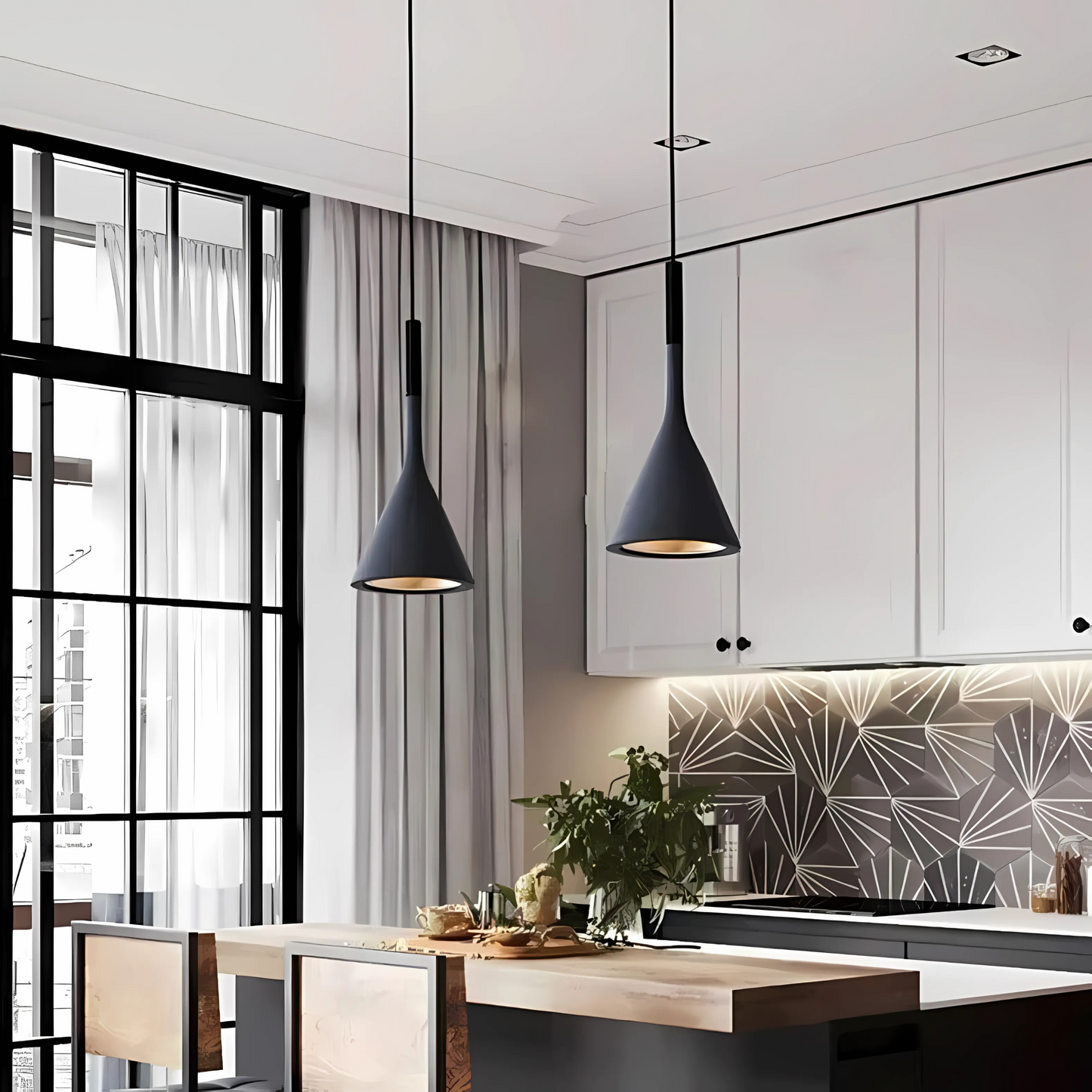 Bar Cafe Nordic Moderne LED Hanglampen