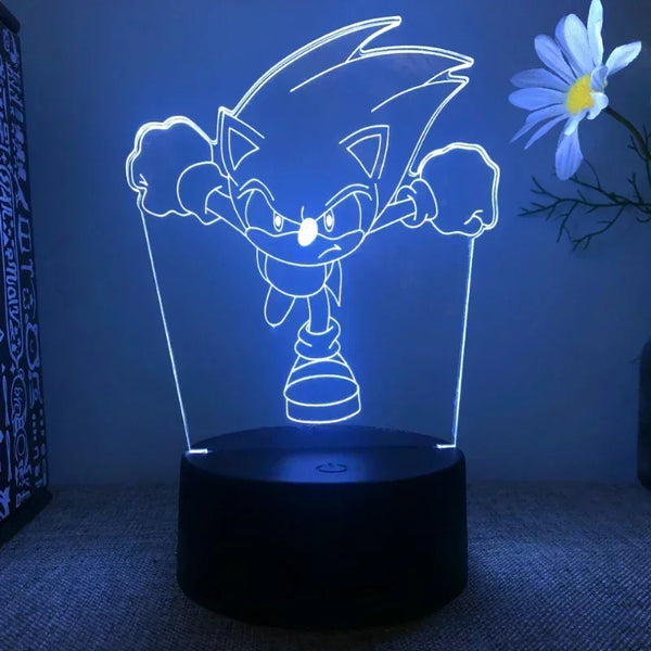 Sonic LED Nachtlampje Kawaii