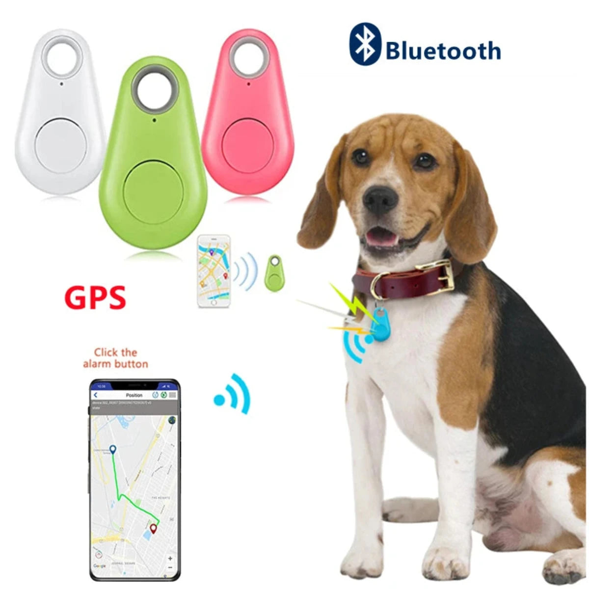 Tweezijdig alarm GPS-tracker Sen