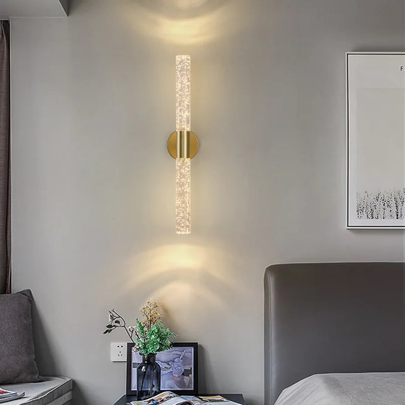 Bubble LED Wandlamp met dubbele kop