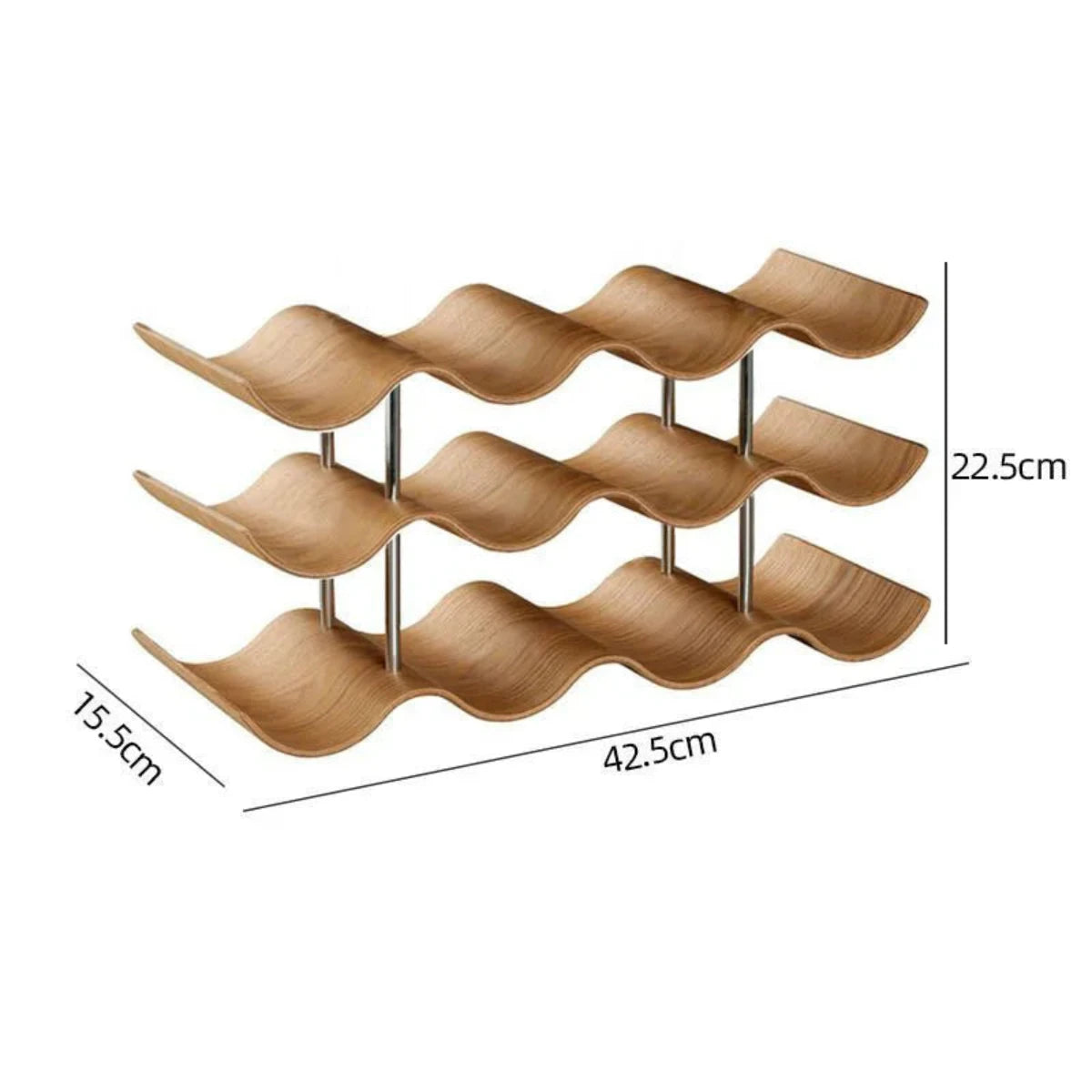 Ruimtebesparend Wijnrek Aya