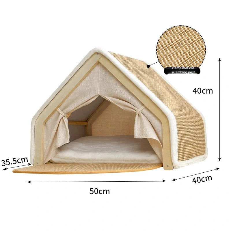 Warme Kattenvilla Winter Nest Comfort Home