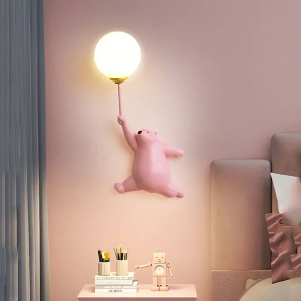 IJsbeer LED Wandlamp
