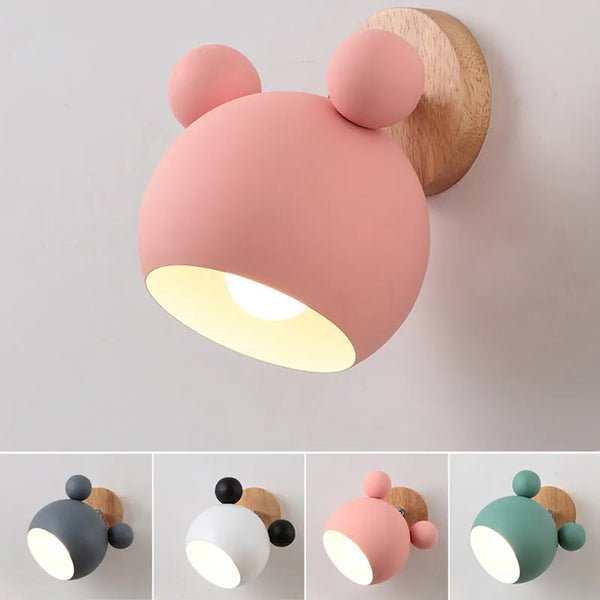 Kleurrijke Mickey Wandlamp