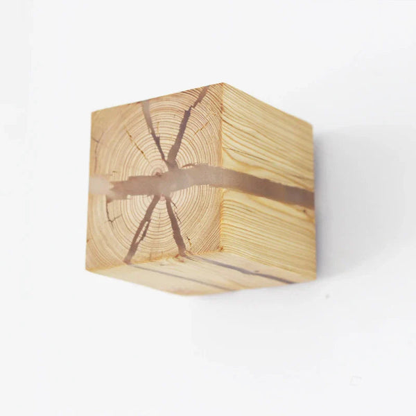 Creatieve Houten Kubus Lamp