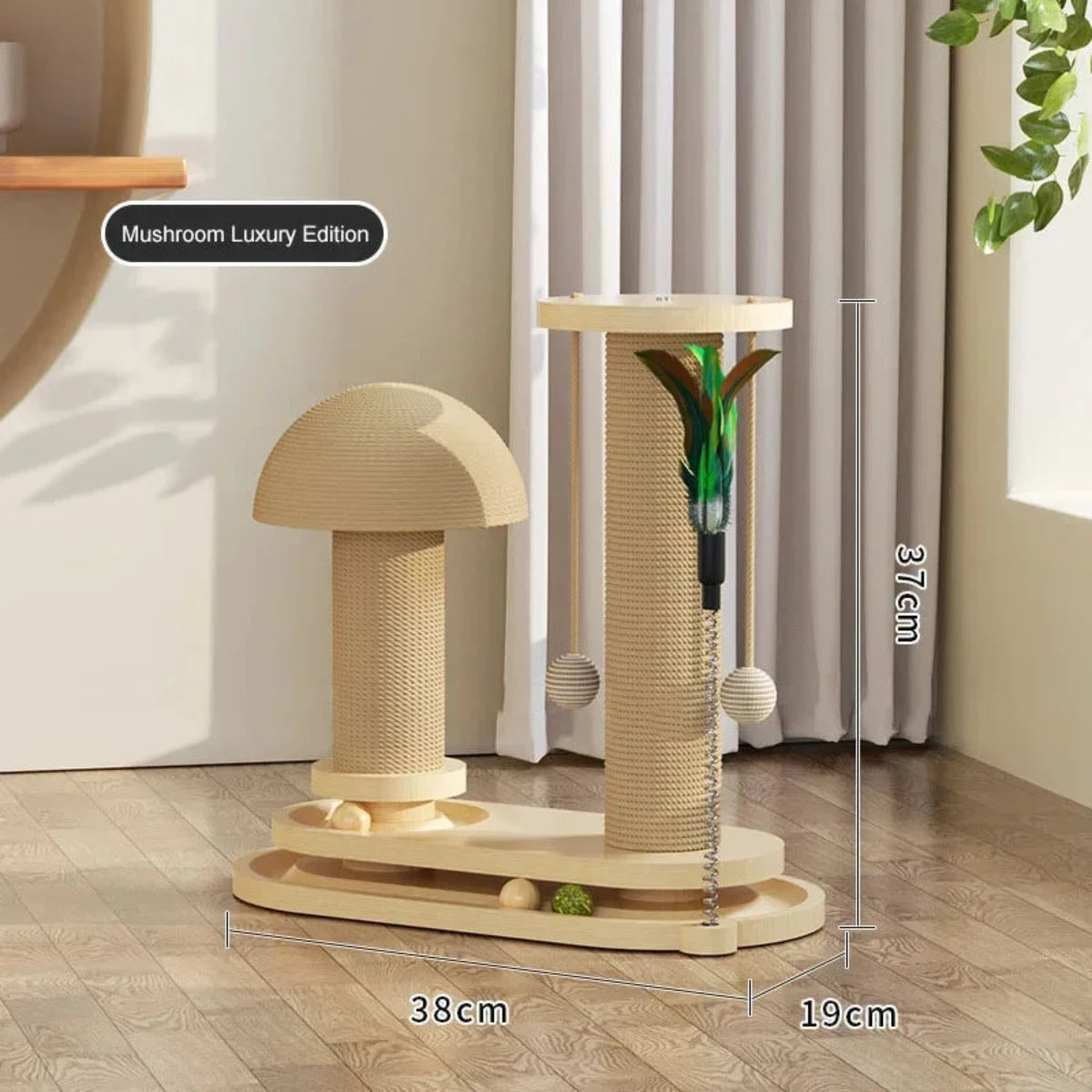 Houten Krabpaal Nala