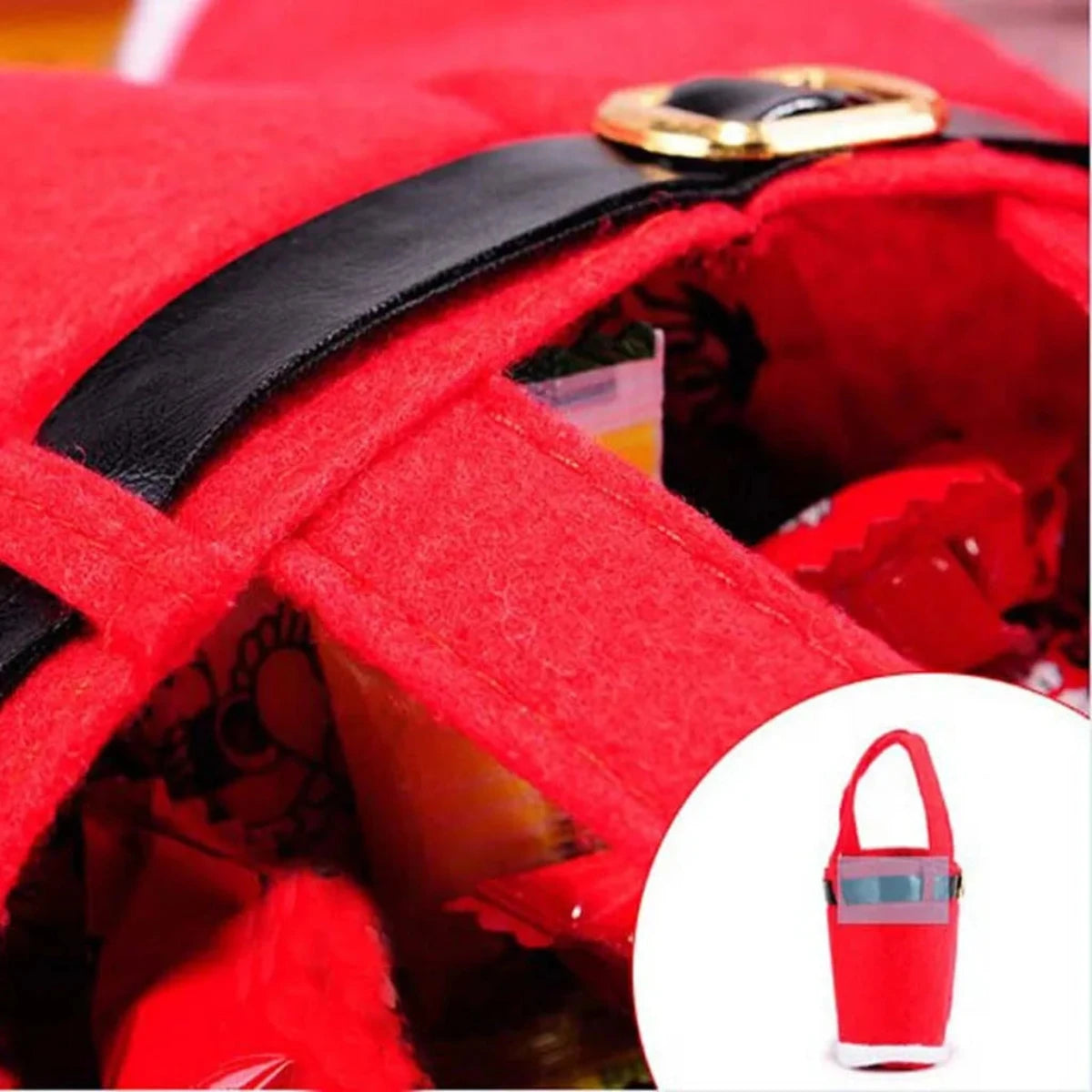 Christmas Kerstmanbroek tas