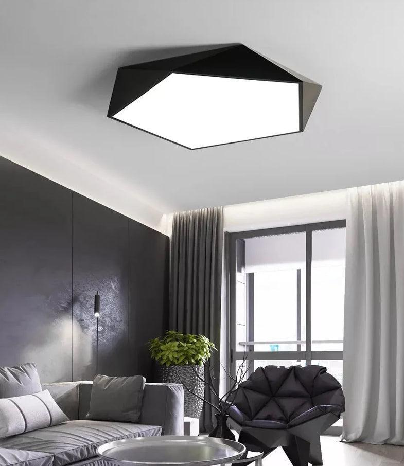 LED Pastelkleurige Polygoon Plafondlampen