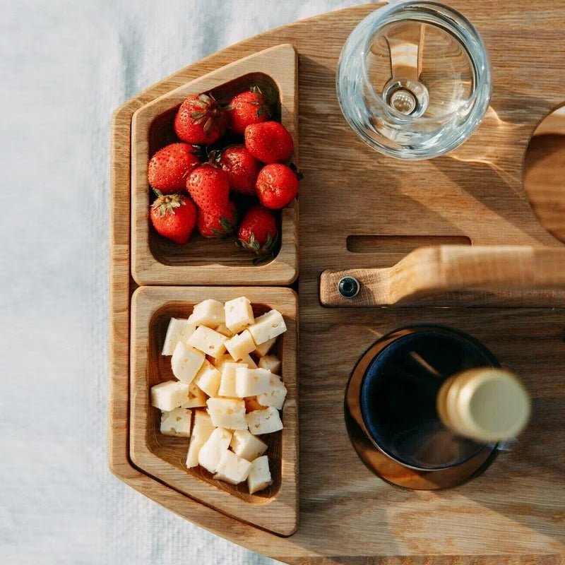 Draagbare Wijnpicknicktafel