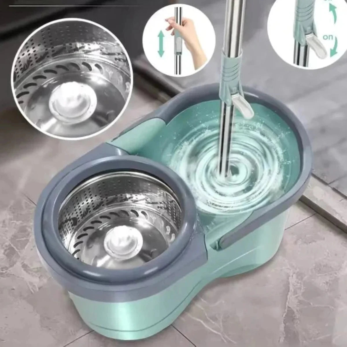 Waterbesparende Dweil Fenna