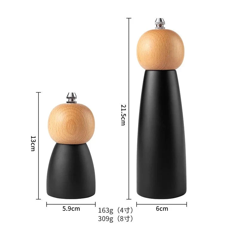 Handmatige zout- en pepermolen Houten Molen