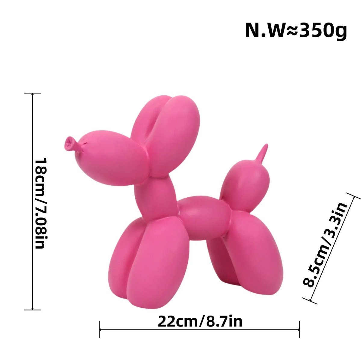 Moderne Ballon Hond Buddy