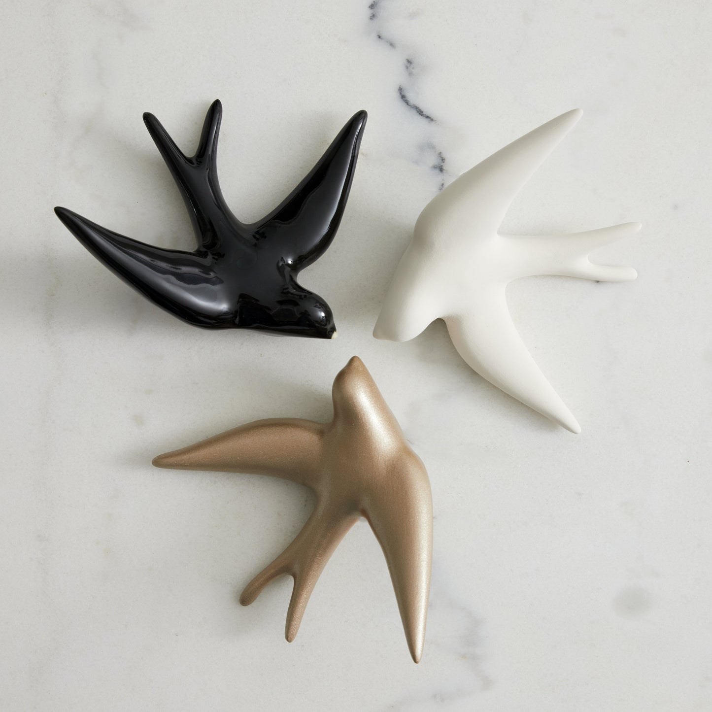 Keramische Duif Vogel Muurhanger