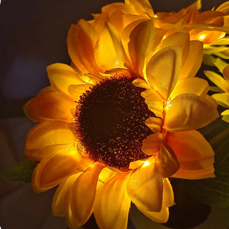 Zonnebloem LED Nachtlampje