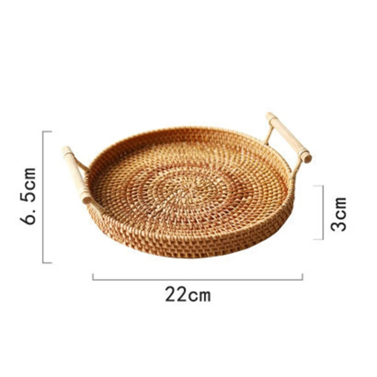 Handgemaakt Dienblad Rotan