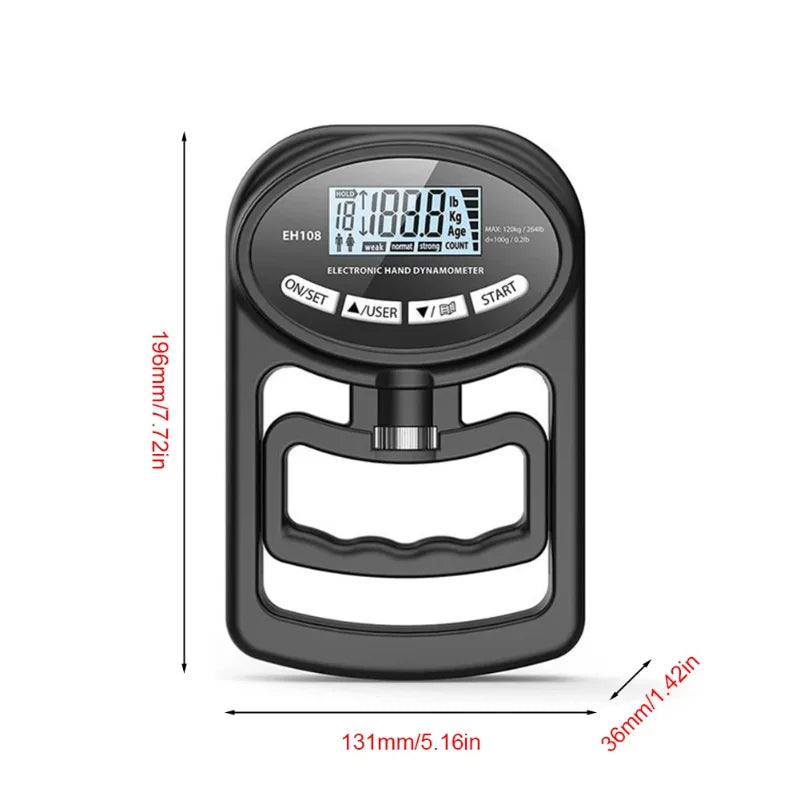 LCD Krachtmeter voor Handen