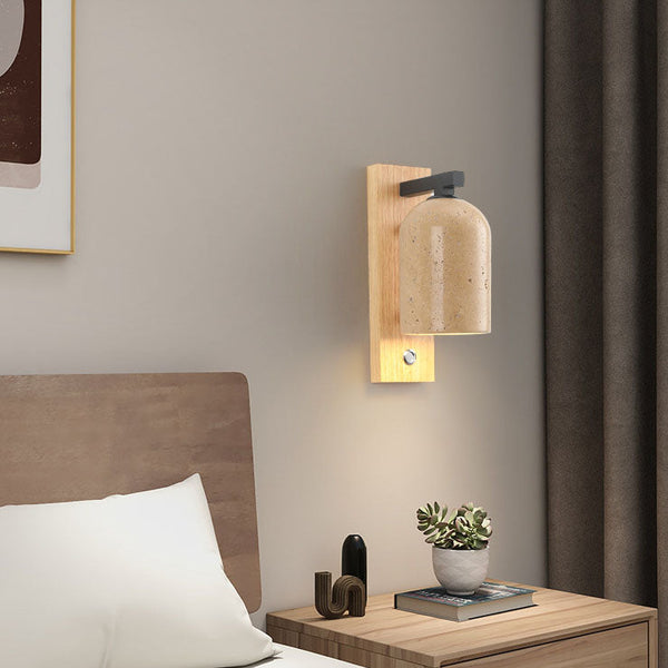 Vintage Japanse Wandlamp