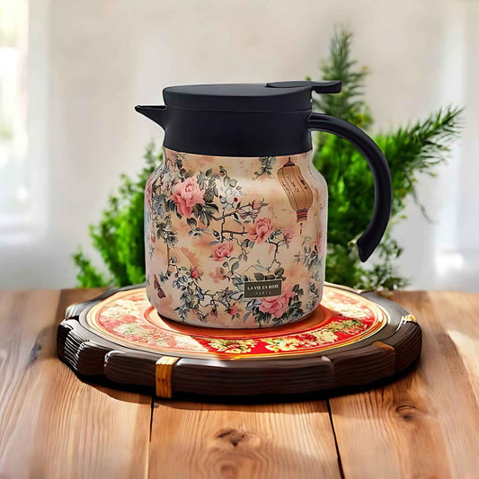 Florale Thermos met Infuser