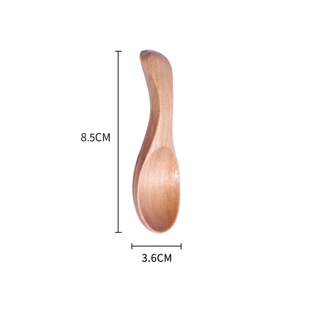 Houten Theelepels voor Specerijen