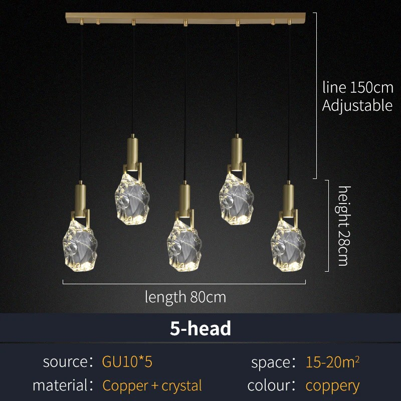 Kristallen Druppel Hanglampen