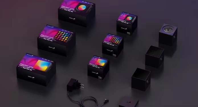 RGB Kubus Slimme Lamp Aanpasbare Tafellamp