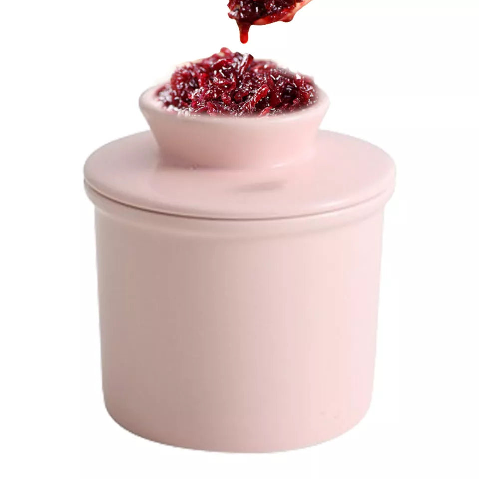 Keramische Boter Jam Voorraadpot