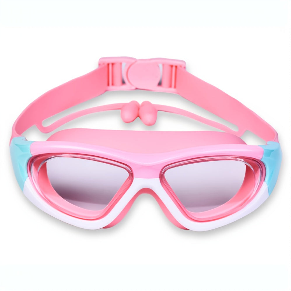 Kinder Zwembril met Groot Frame – Comfortabel & Anti-Fog voor Zwemplezier