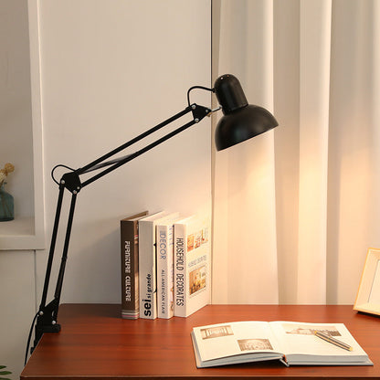 Moderne Minimalistische Uittrekbare Lange Arm Clip Lamp ABS 1-Licht Tafel Lamp Voor Slaapkamer